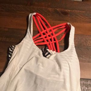 Lululemon tank and sports bra